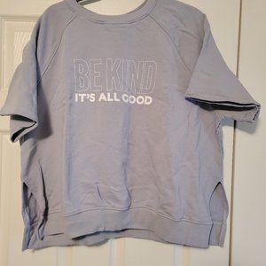 H&M Short Sleeve Sweatshirt